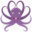 Octopus Sea Animal Mollusc Icon