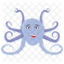 Octopus Sea Animal Mollusc Icon