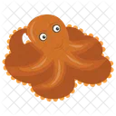 Octopus Sea Animal Mollusc Icon