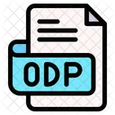 ODP Dateityp Dateiformat Symbol