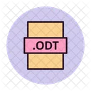 File Type Odt File Format Icon