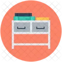 Office Desk Drawer Icon