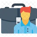 Office Employee Man Icon