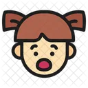 Girl Emoji Child Icono