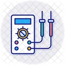 저항계 전류 검출 미터 전위계 아이콘