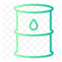 Oil Barrel Fuel Combustible Icon