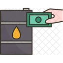 Oil Barrel Purchase  Icon