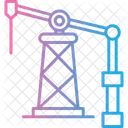 Oil Rig Oil Well Oil Gusher Icon