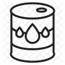 기름 연료 드럼 아이콘