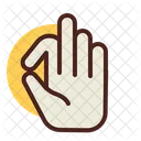 Ok Beautiful Hand Icon