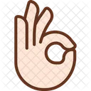 OK gesture  Icon