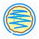 Okonomiyaki Japanese Food Icon