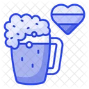 Oktoberfest Beer Glass Icon