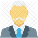 Old Ceo Man Icon