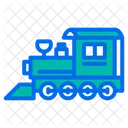 Old Train Steam Train Locomotive Icon