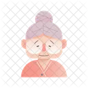 Old Woman Grandmom Granny Icon