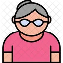 Old woman  Icon