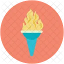 Olympic Torch Flame Icon