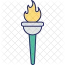 Olympic Torch Torch Flame Icon