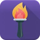 Olympic Fire Flame Icon