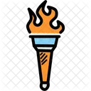 Olympics Torch Flame Icon