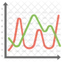 Onda Sinusoidal Sinusoide Curva Matematica Icono