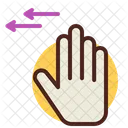 One Side Hand Gesture One Side Hand Gesture Icon