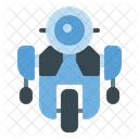 One Wheel Robot Icon