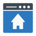 Online Webpage House Icon