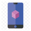 Online 3 D Cube  Icon