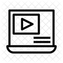 Online Video Player Icon