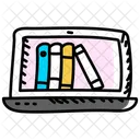 Digitale Bibliothek Online Bibliothek Online Buchlesung Symbol