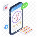 Health App Medical App Online Checkup アイコン