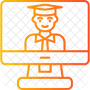 온라인 과정 대학  아이콘