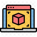 Online Cube Online Design Graphics Design Icon