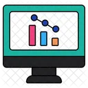 Online Data Analytics  Icon