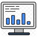 Online Data Analytics  Icon