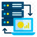 Online Database Management  Icon