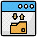 Online Folder Share  Icon