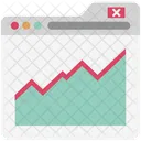 Online Diagramme Infografiken Analysen Symbol