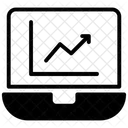 Dashboard Online Diagramm Geschaftsleistung Symbol