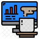 Monitor Diagramm Graph Symbol