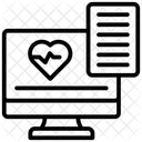 Cardiogram Ecg Monitor Online Heart Report アイコン