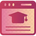 Online learning  Icon