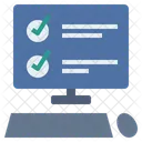 Questionnaire Poll Test Icon