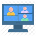 Online Meeting Icon