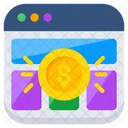 Online Money  Icon