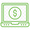 Online Money  Icon