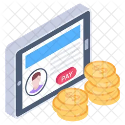 Online Payment  Icon