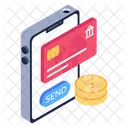 Online Payment Mobile Payment Card Payment Icon